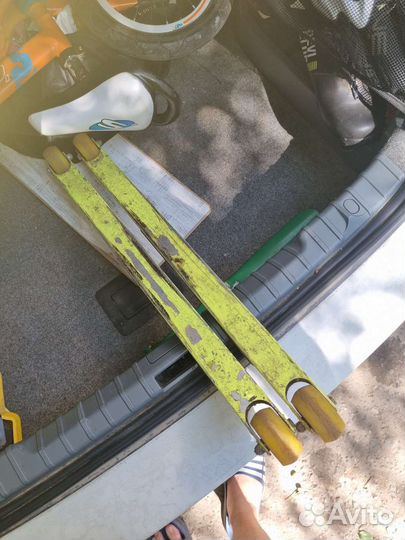 Лыжероллеры старт с нис платформой коньковые