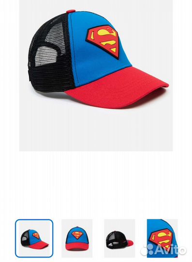 Новая Бейсболка кепка Superman размер 50-52