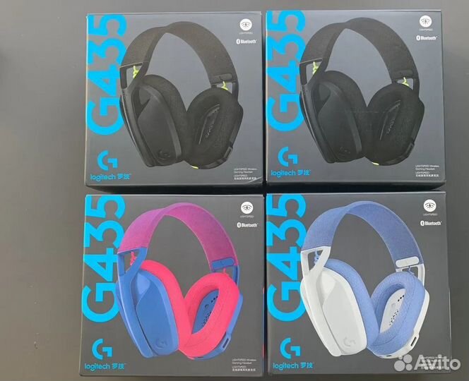 Беспроводные наушники Logitech G435