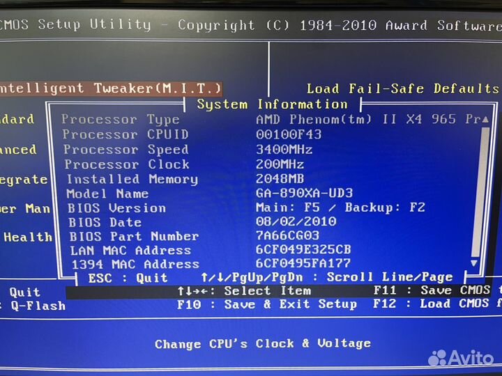 Комплект Phenom X4 965