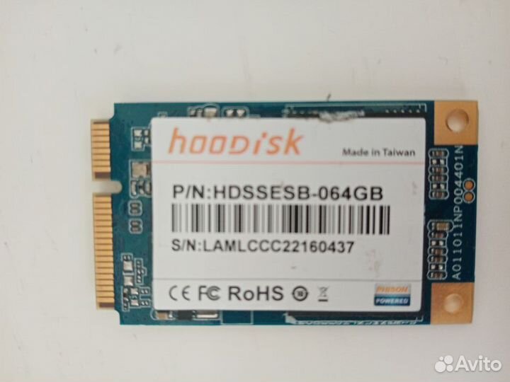 Ssd msata 64 gb