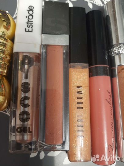 Помада, блеск dior, sisley, bobbi brown