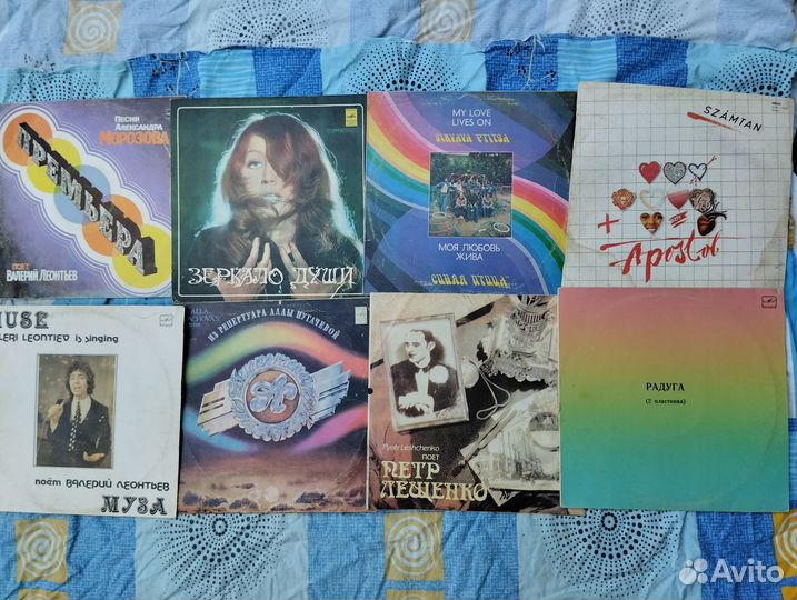 Грампластинки 40 штук