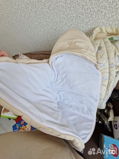 Зимний конверт в коляску