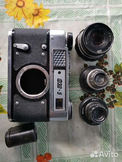 Фотоаппарат фэд 5 и фотоувеличитель