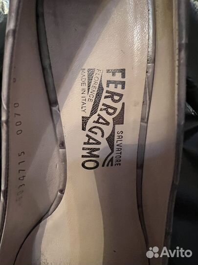 Туфли Ferragamo винтаж