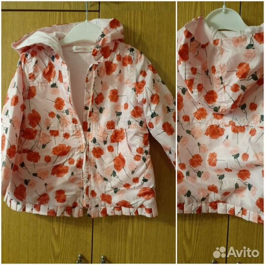 Вещи пакетом на девочку 92-110