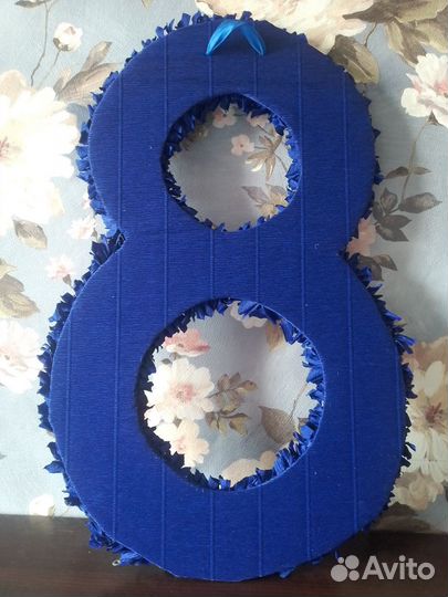 Необьемные цифры для фотосессии