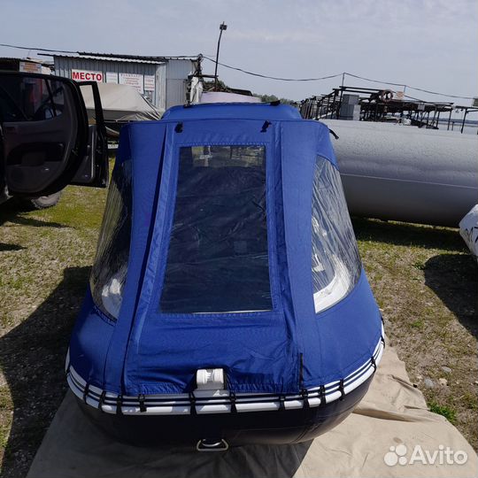 Тент трансформер на лодку солар 380 максима