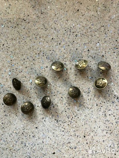 Пуговицы военные СССР