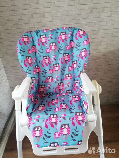 Двухсторонний чехол на стульчик новый