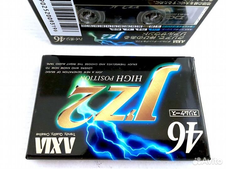 Аудиокассета кассета Axia (Fuji) J'z 2 46 - 1993 г