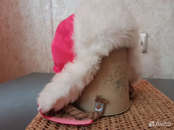 Шапка для девочки зимняя