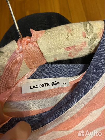 Лонгслив lacoste женский