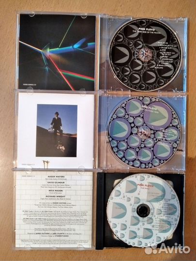 Три cd альбома Pink Floyd