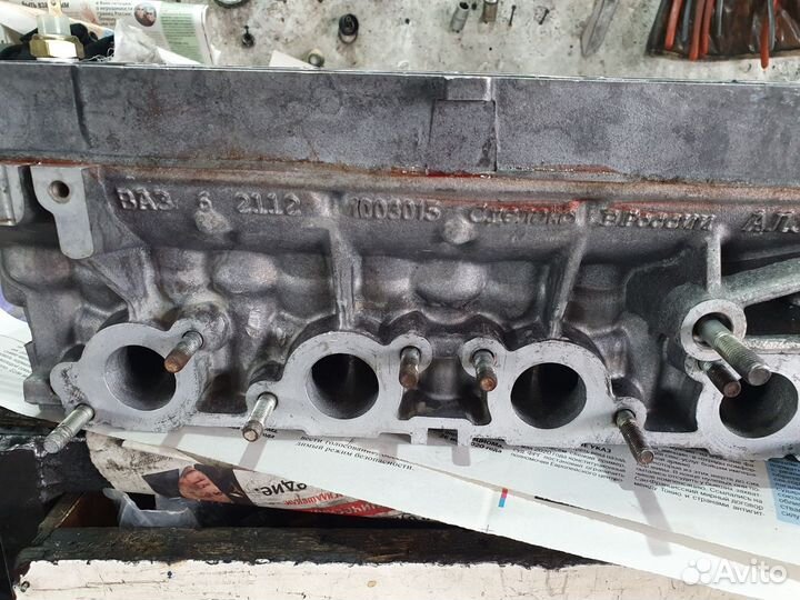Головка блока(гбц) ваз-2112 16 клапанная