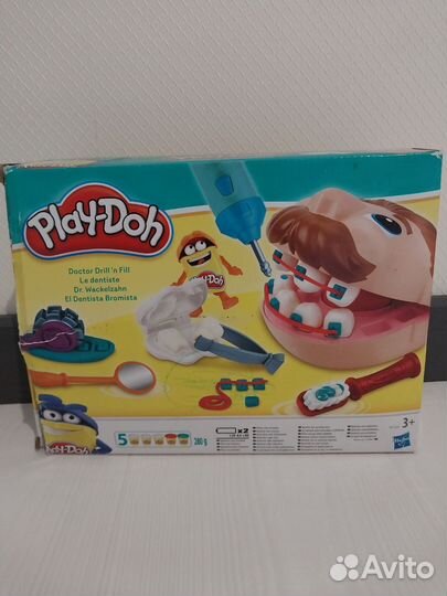 Play doh мистер зубастик