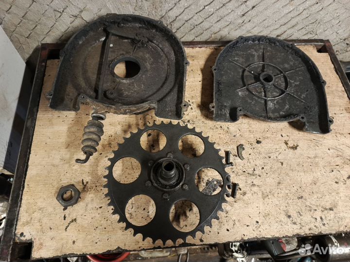 Кожух задней звезды на мотоцикл иж