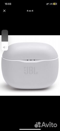 Наушники True Wireless JBL Tune 125 TWS White