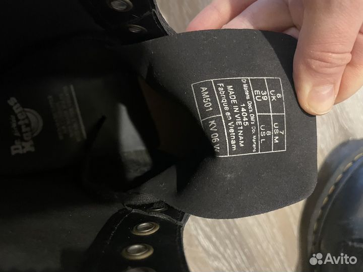 Женские ботинки DR. martens vegan