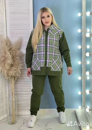 Костюм женский большие размеры