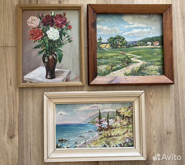 Картины маслом на холсте 1994-2004г.г