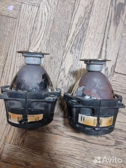 Линзы в фары renault megane 2