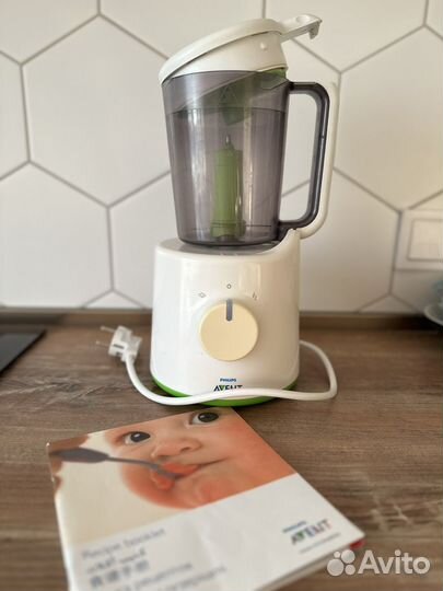 Пароварка блендер avent