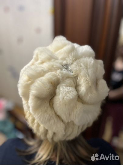 Шапка норковая женская