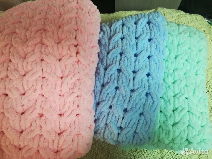 Пледы ручной работы