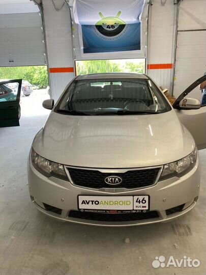 Магнитола KIA Cerato 2 кондиционер android вид