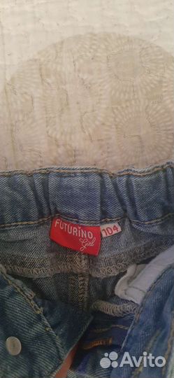 Шорты джинсовые 104