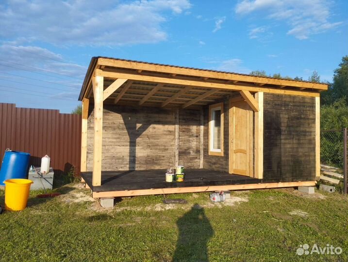 Бытовки хозблоки 3х6м