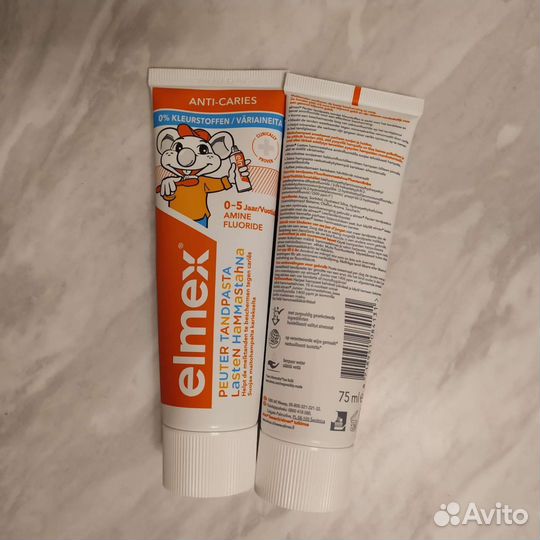 Зубная паста elmex Элмекс 75 мл финская