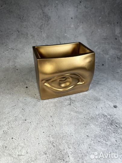 Кашпо из гипса