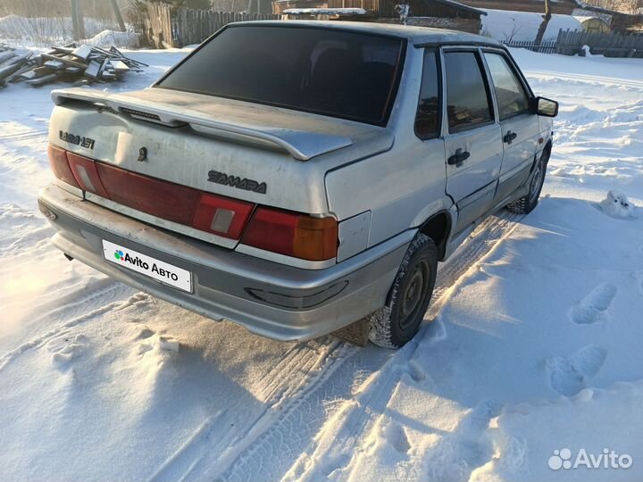 ВАЗ 2115 Samara 1.5 МТ, 2003, 258 352 км