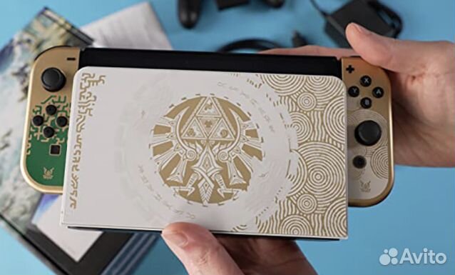 Nintendo Switch Oled Zelda edition 128gb прошитый