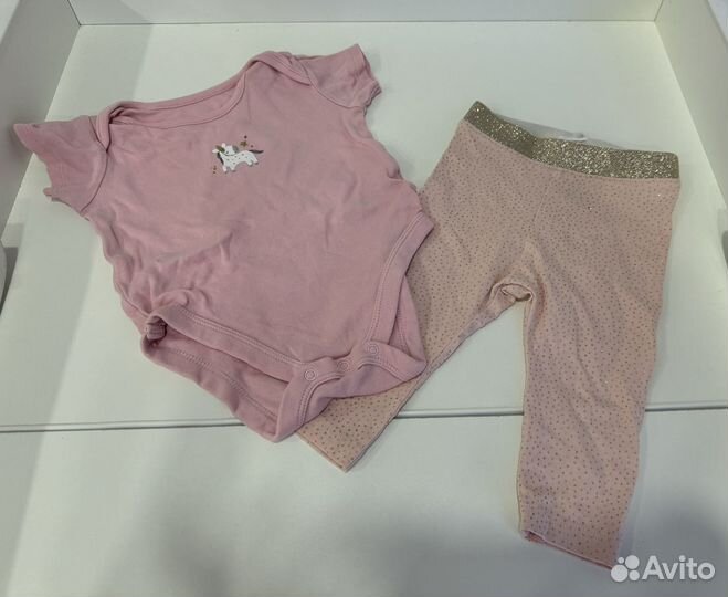 Вещи пакетом для девочки 68 размер