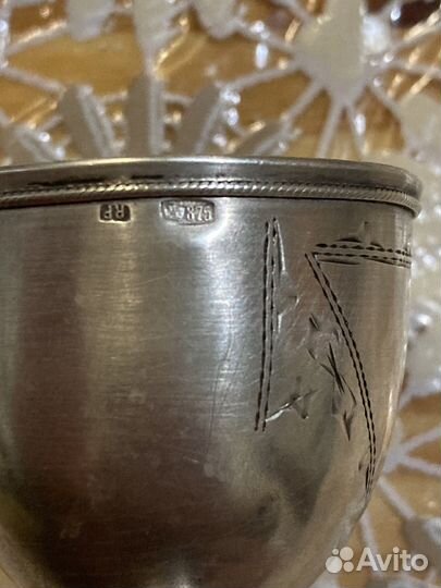 Рюмка серебро