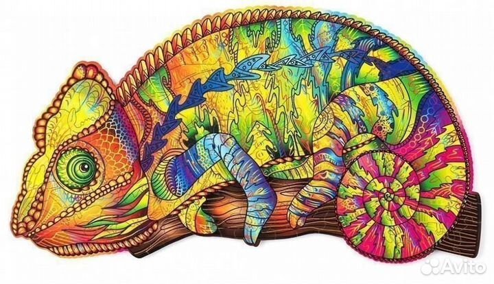 Деревянный пазл 