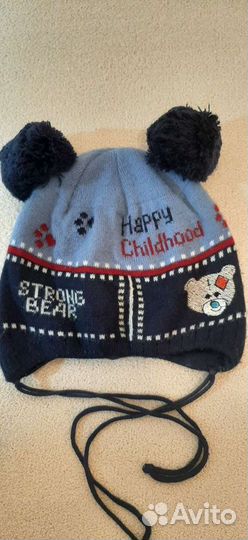 Шапка для мальчика демисезонная