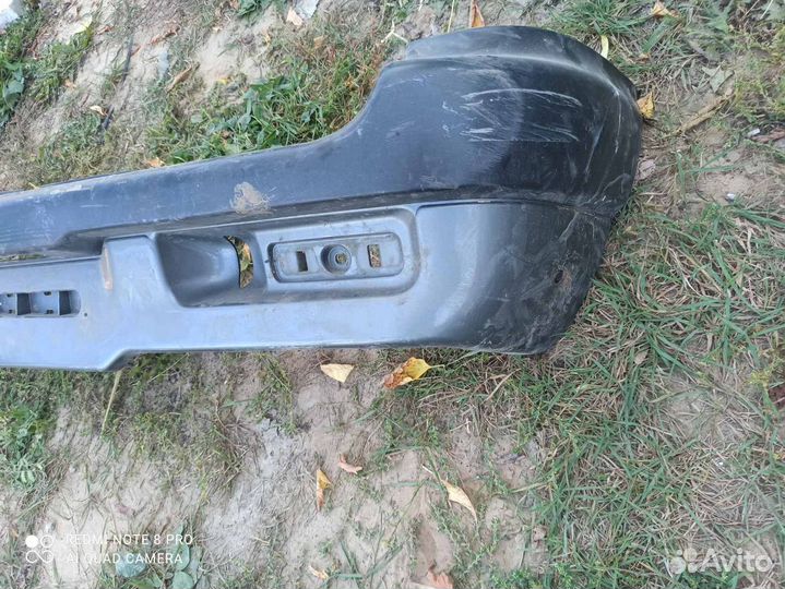 Задний бампер шевроле нива