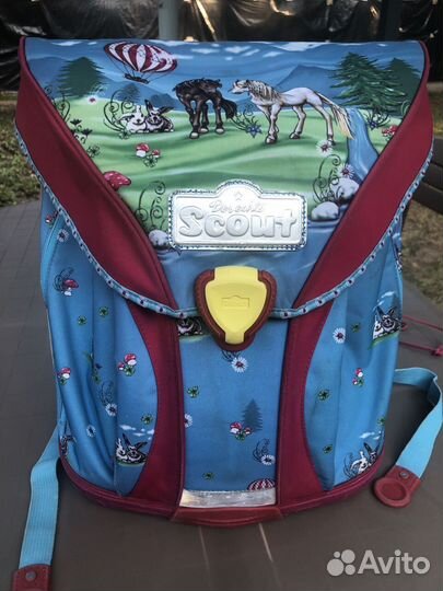 Ранец Scout (Германия) с аксессуарами