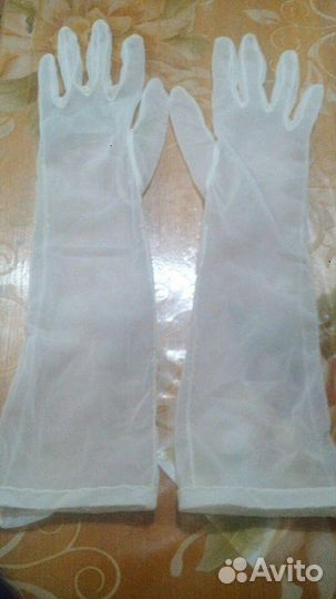 Перчатки свадебные винтаж