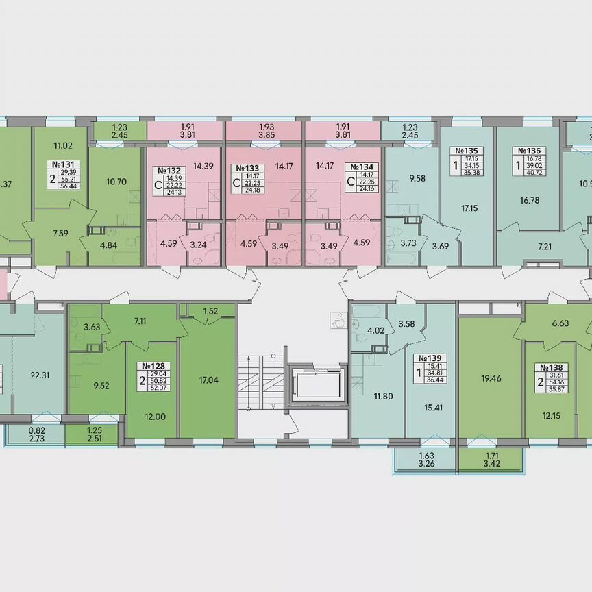 1-к. квартира, 36,4 м², 5/8 эт.