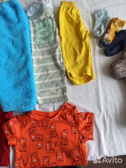 Детские вещи пакетом на мальчика 74 80