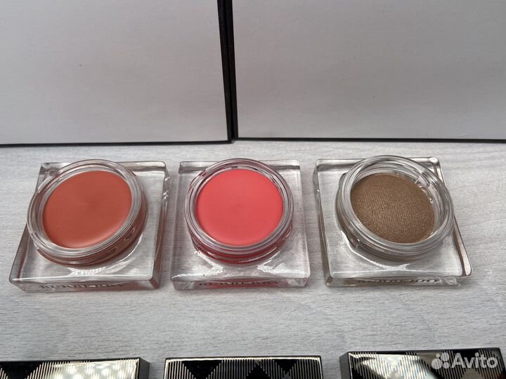 Burberry Румяна и бальзам для губ и Кремовые тени