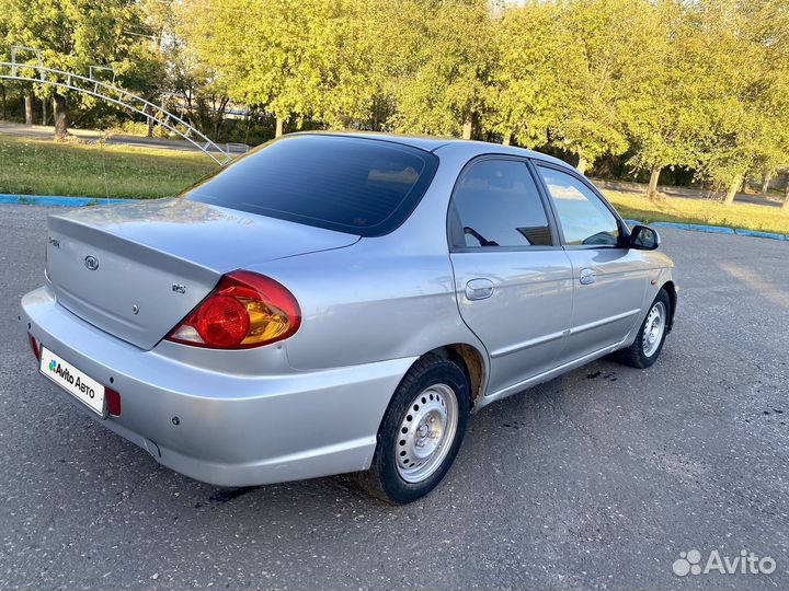 Kia Spectra 1.6 МТ, 2008, 189 500 км