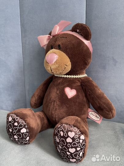 Мягкая игрушка медведь Choco & milk