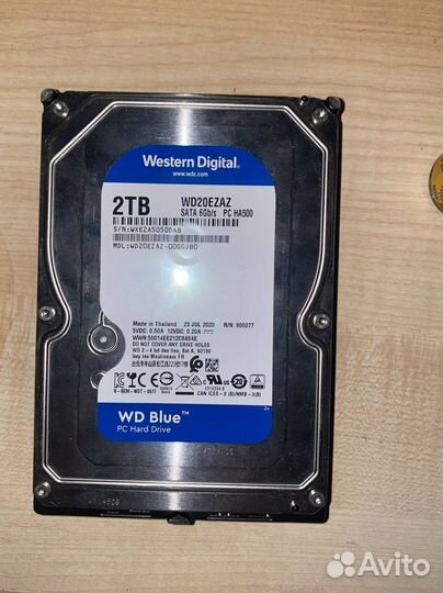 Жесткий диск 2 и 1 TB